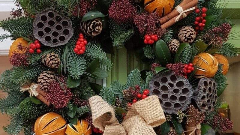Wreath Making at Bartley Lodge